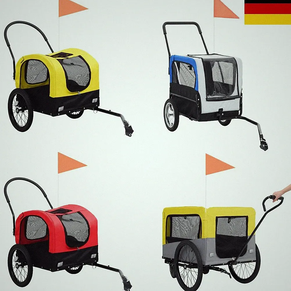 Aluminium Hundeanhänger