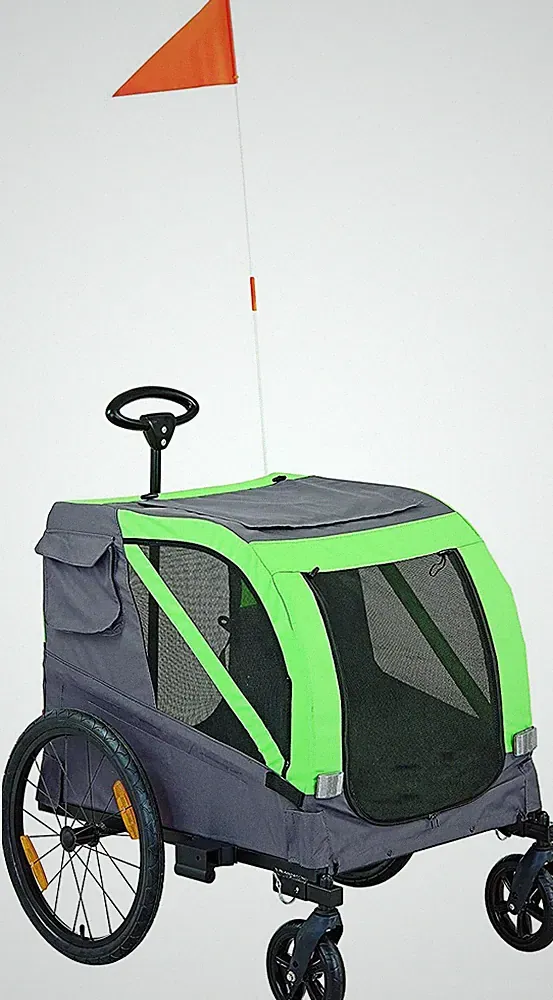 20 Zoll Prophete Tier Hunde Anhänger Fahrrad zul. Gesamtgewicht 58kg Hand Wagen