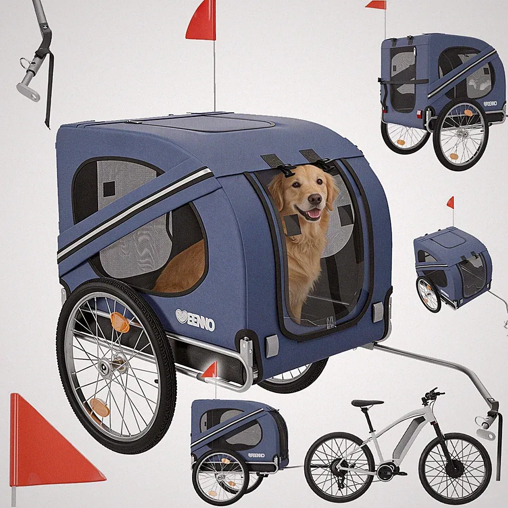 BENNO® Hundeanhänger Anhänger Kleintierfahrradanhänger Fahrradanhänger Buggy