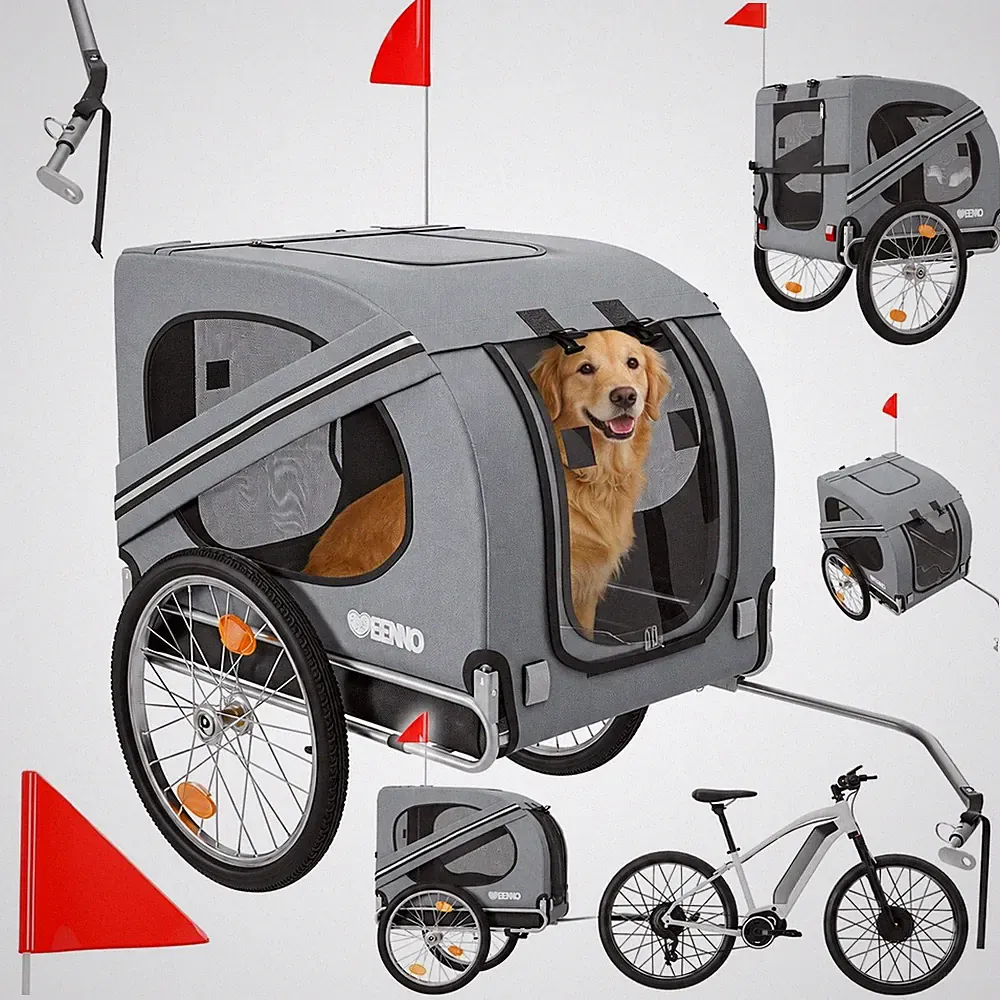 BENNO® Hundeanhänger Kleintierfahrradanhänger Anhänger Fahrradanhänger Buggy