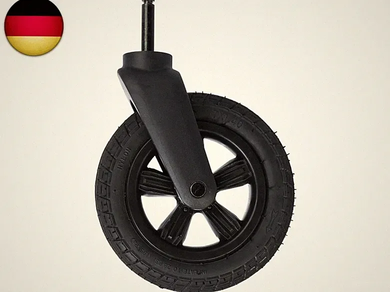 Buggy-Frontrad – zubehör für Fahrradanhänger – mit Schnell-Click-Funktion – Wend