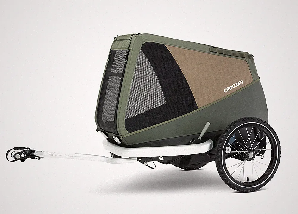 Croozer Dog Enna Hundeanhänger Anhänger Moss Green Grün