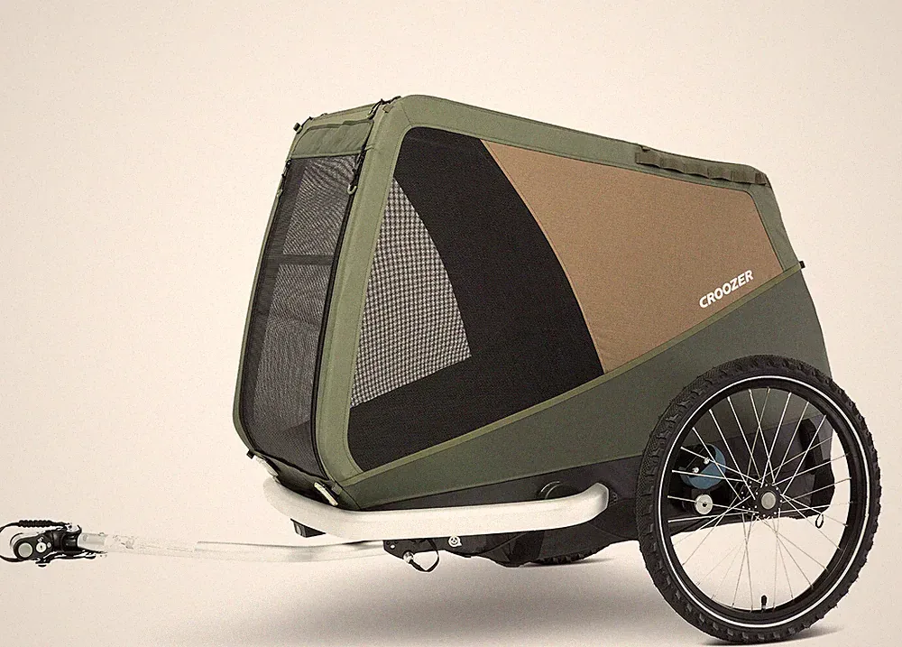 Croozer Dog Mikke Hundeanhänger Anhänger Moss Green Grün