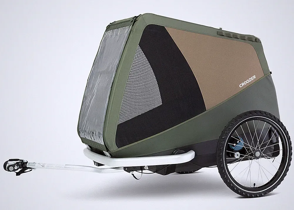 Croozer Dog Tammo Hundeanhänger Anhänger Moss Green Grün