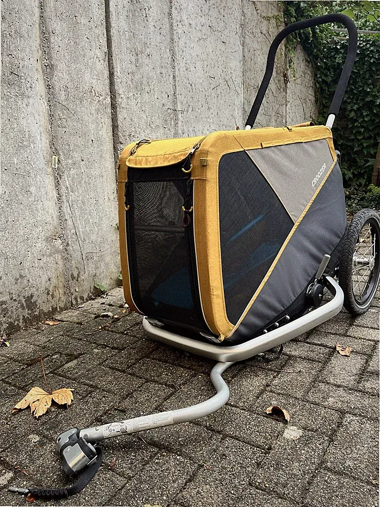 Croozer Klappbarer Hundeanhänger