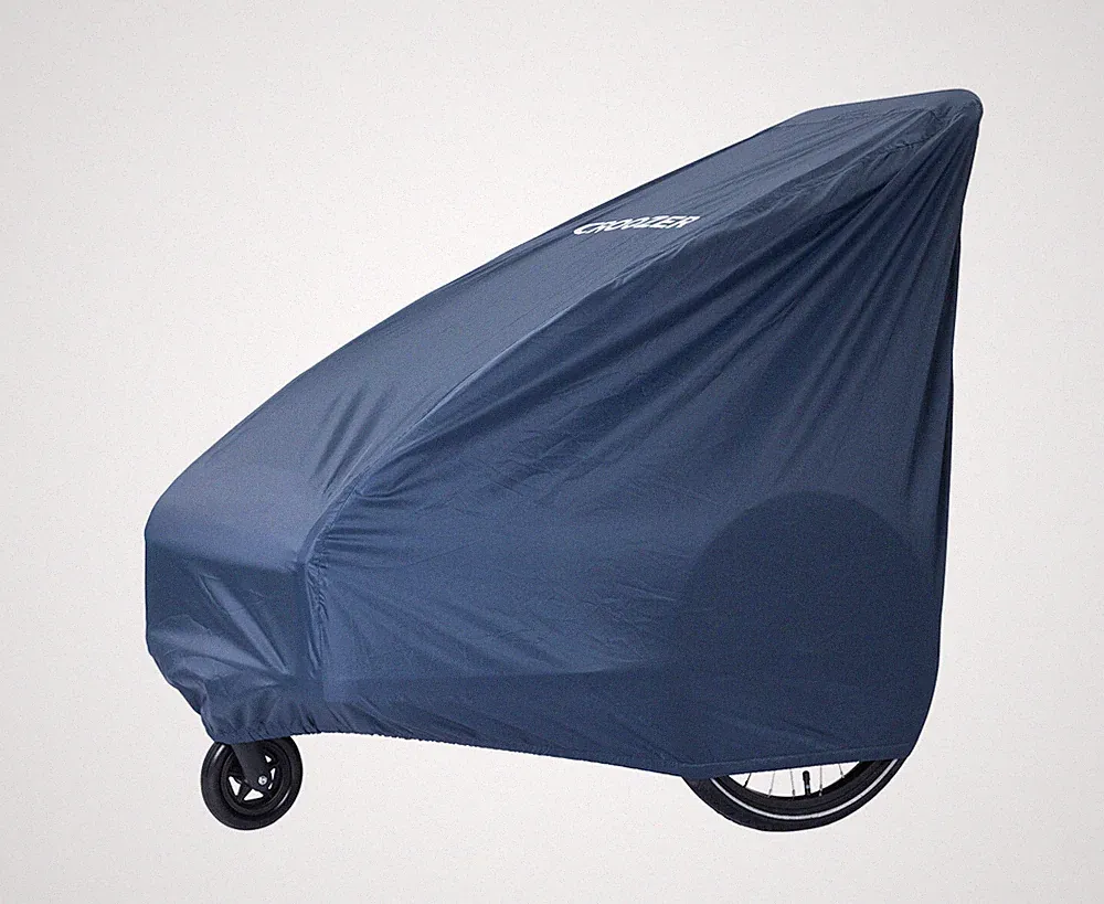 Croozer Garage Faltgarage für alle Kid Modelle 1/2 Sitzer blau