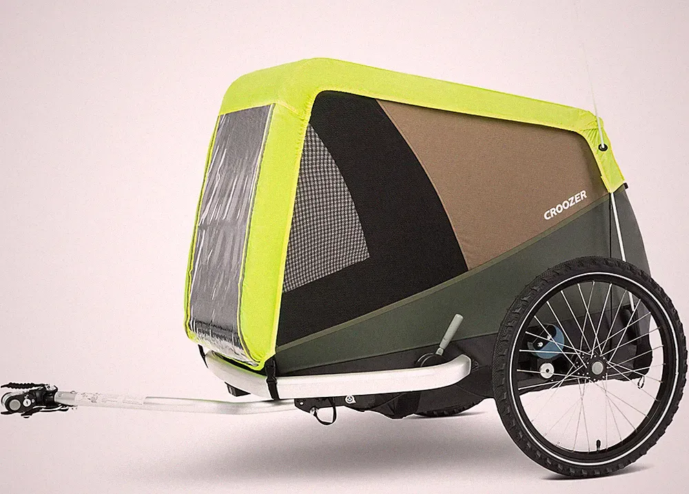 Croozer Verdeck Regenverdeck für Mikke Dog Jokke Dog XL gelb