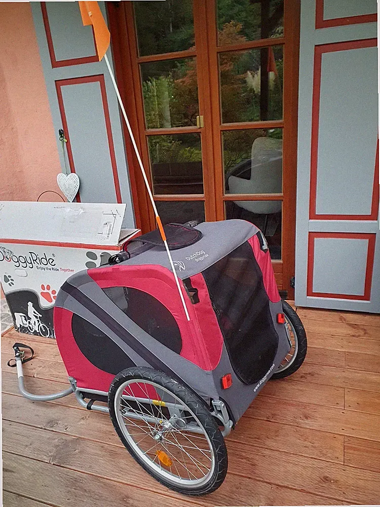 Doggyride Fahrradanhänger Hund