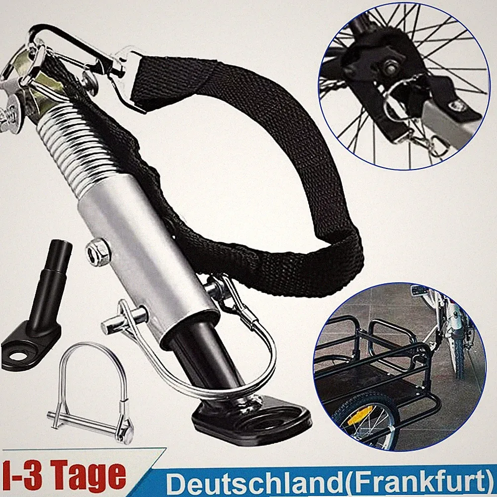 Fahrrad Anhänger Anhängevorrichtung für Kinder Hunde Befestigung Winkel