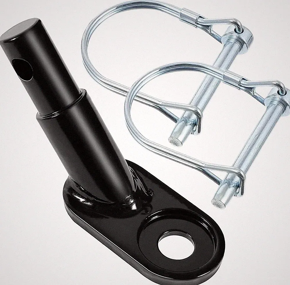 ✅ FAHRRAD ANHÄNGERKUPPLUNG ADAPTER MIT SICHERUNGSSTIFT FÜR HUNDEANHÄNGER RAD