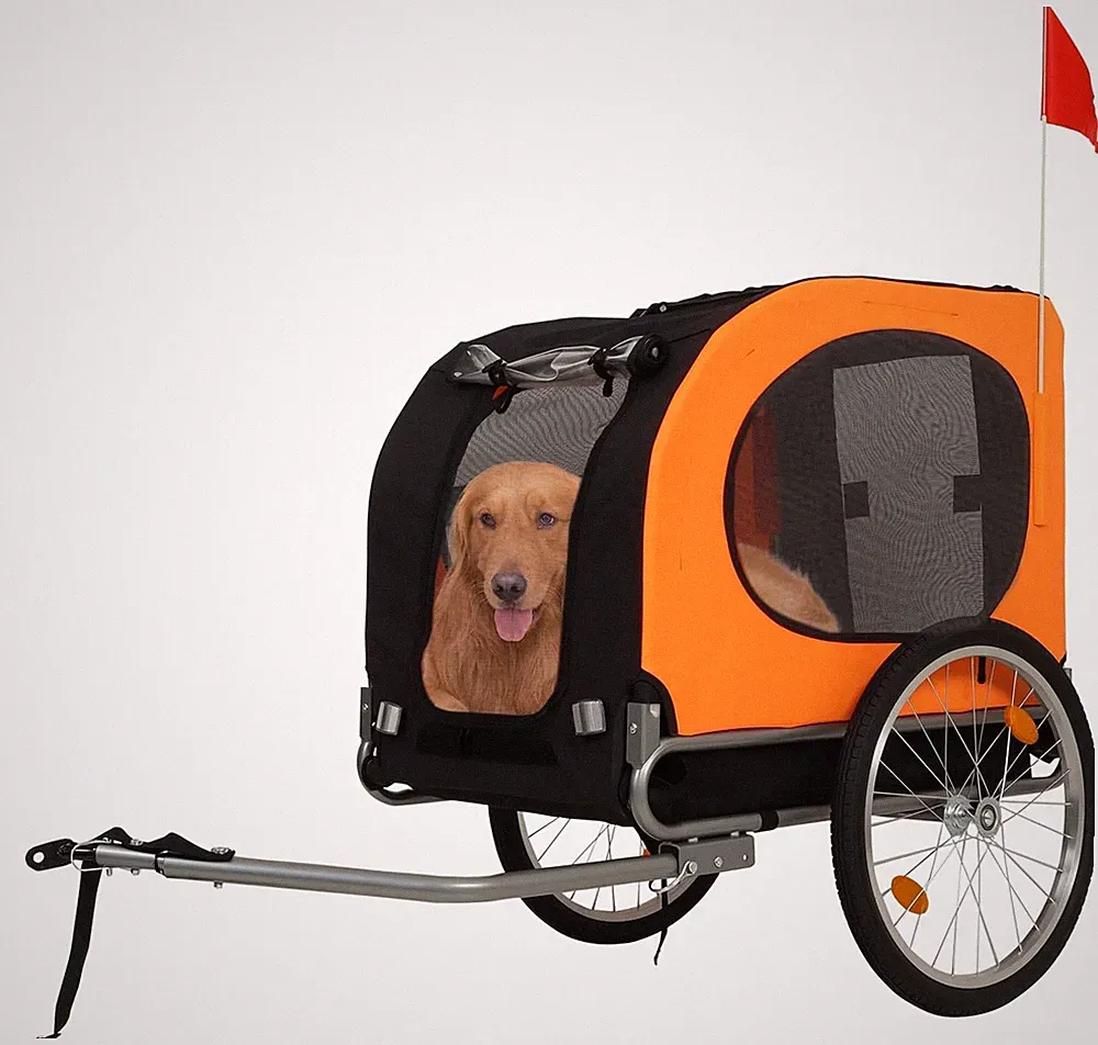 Neue Fahrradanhänger für Hunde