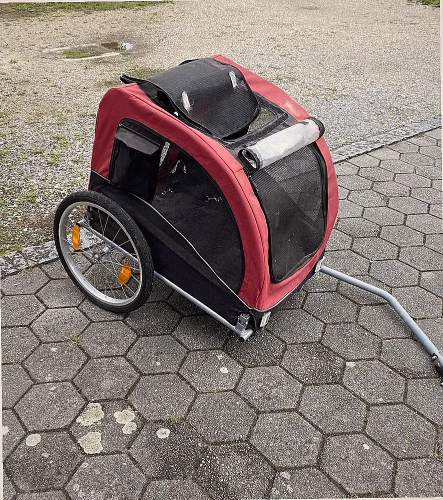 Fahrradanhänger für Hunde, Gebraucht, Größe L