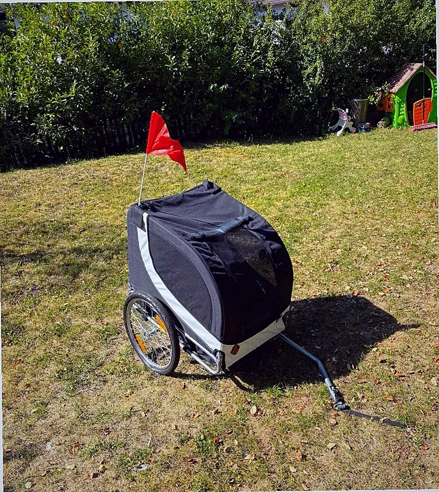 Fahrradanhänger Für Hunde XXL, neuwertig