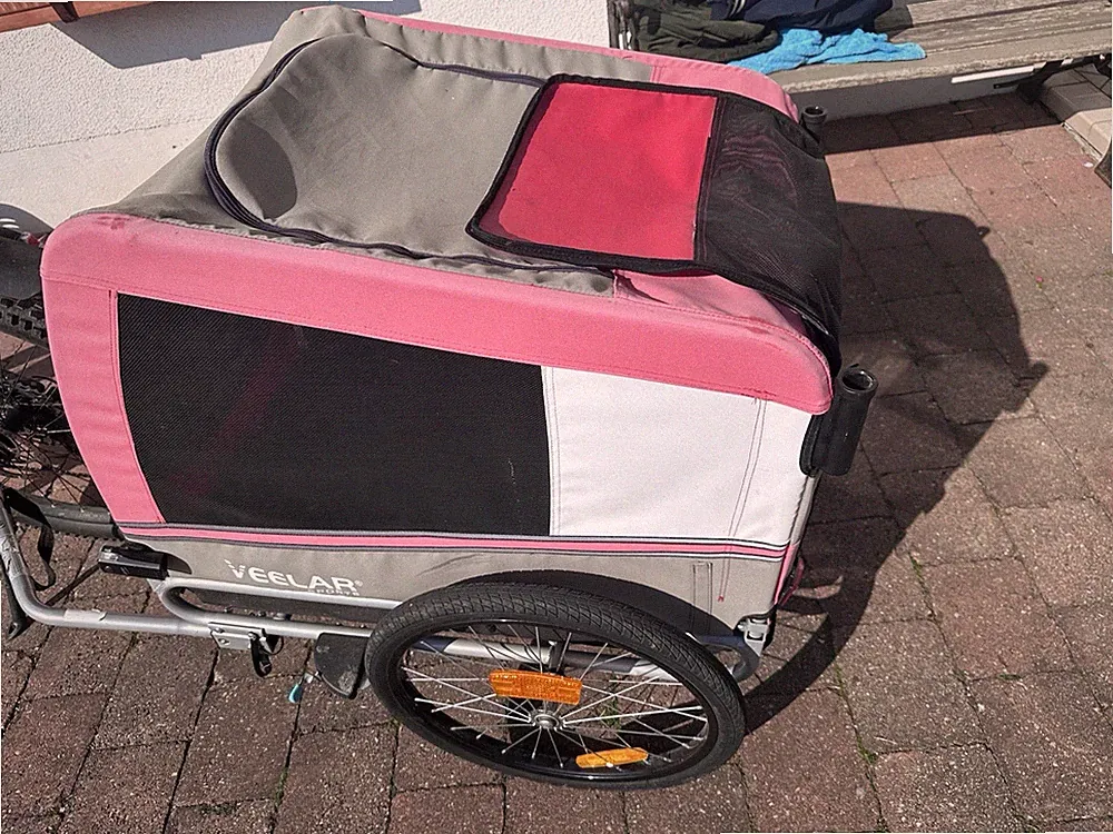 Fahrradanhänger Hundeanhänger Klappbar