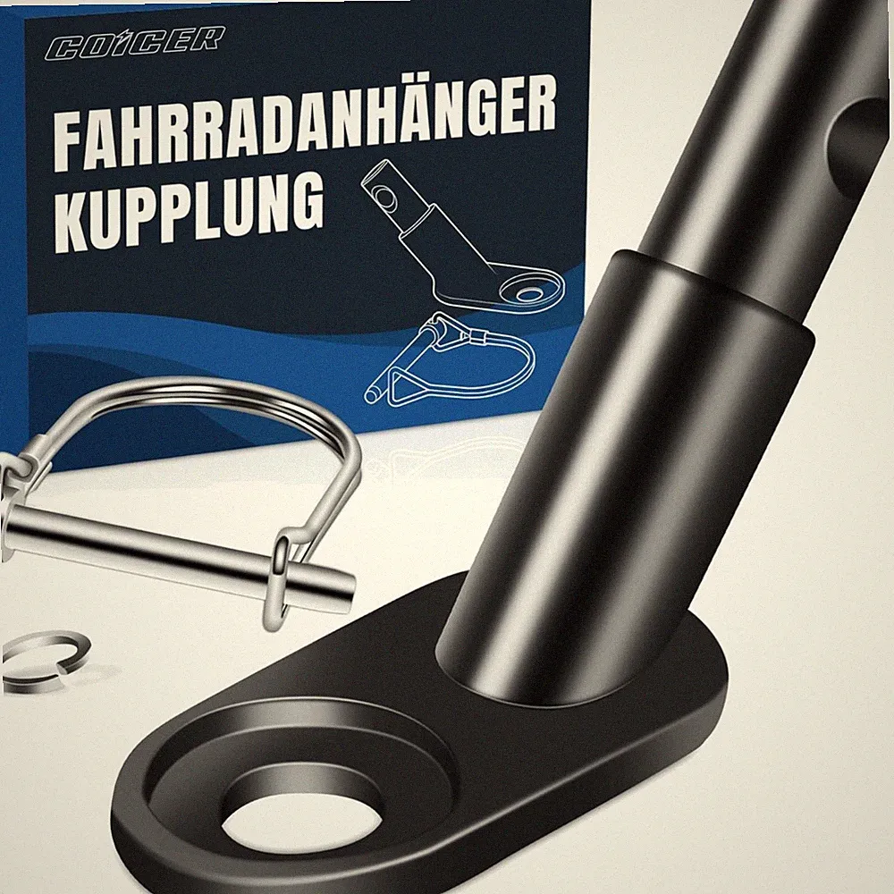 Fahrradanhänger Kupplung Anhängerkupplung Anhänger Adapter Hundeanhänger für...