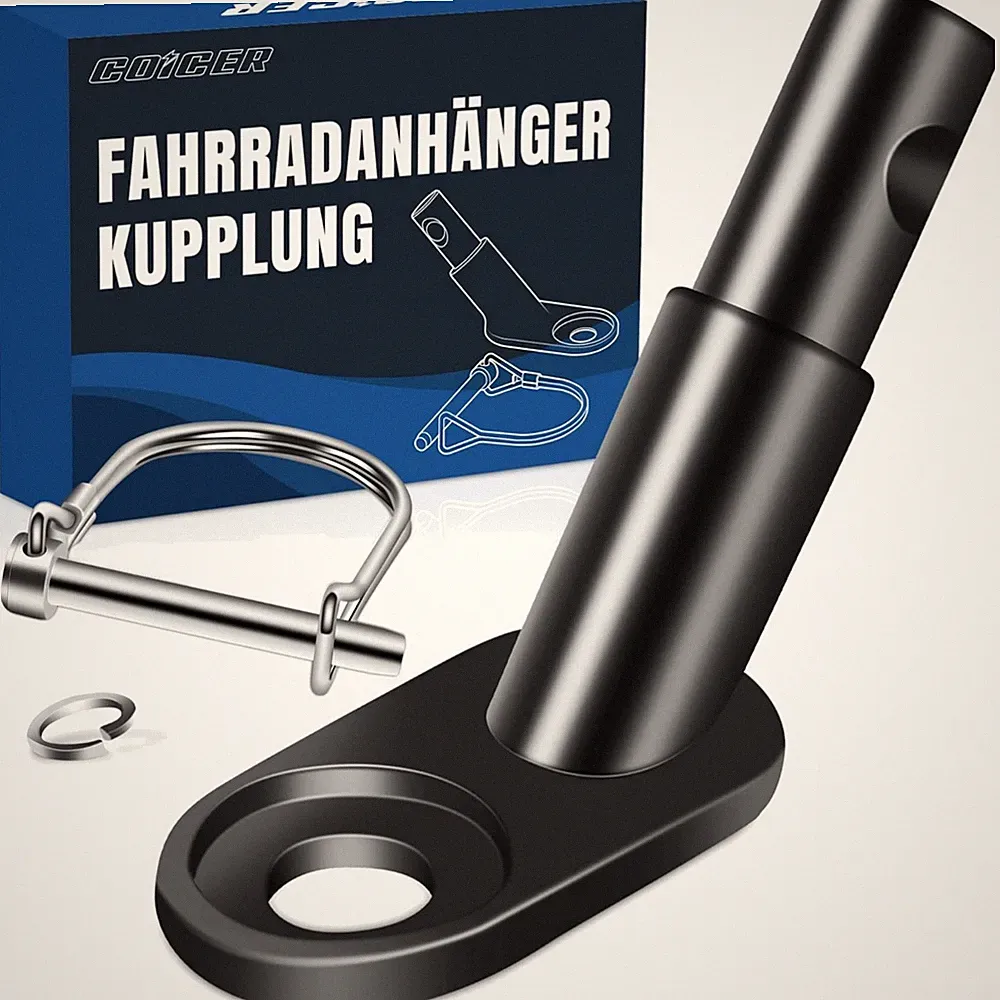 Fahrradanhänger Kupplung Anhängerkupplung Hundeanhänger Adapter Kinderanhänger
