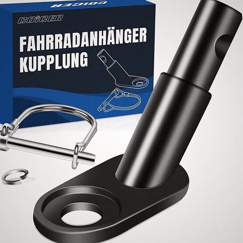 Fahrradanhänger Kupplung Anhängerkupplung Hundeanhänger Fahrrad Adapter Kinder