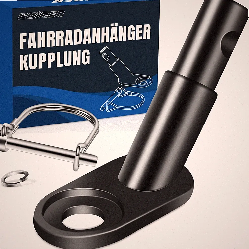 Fahrradanhänger Kupplung Anhängerkupplung Hundeanhänger Fahrrad Kinder Anhänger