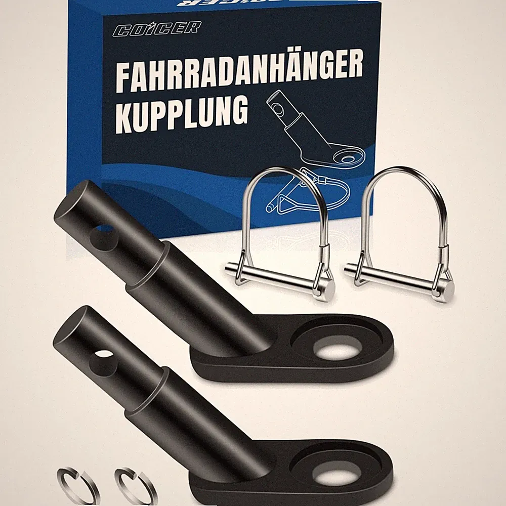 Fahrradanhänger Kupplung Fahrrad Anhängerkupplung Hunde Kinder Anhänger