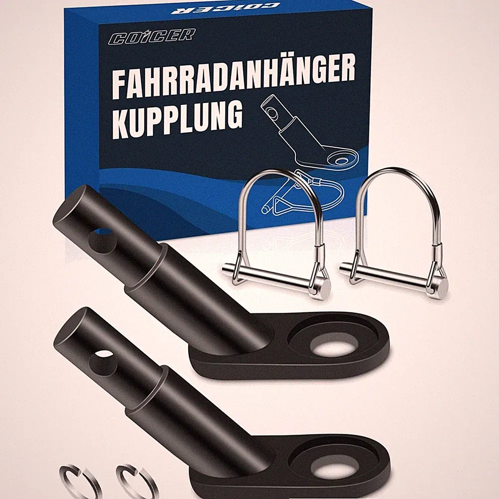 Fahrradanhänger Kupplung Fahrrad Anhängerkupplung Hunde Kinder Fahrrad Adapter
