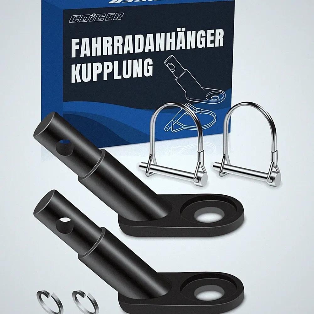 Fahrradanhänger Kupplung, Fahrrad Anhängerkupplung, Hundeanhänger, Kinderanhä...
