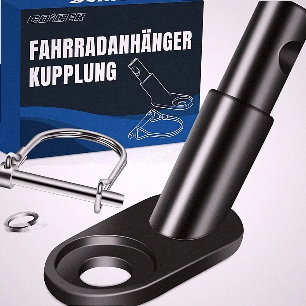 Fahrradanhänger Kupplung Fahrrad Hundefahrrad Kinderanhänger Hunde Zubehör