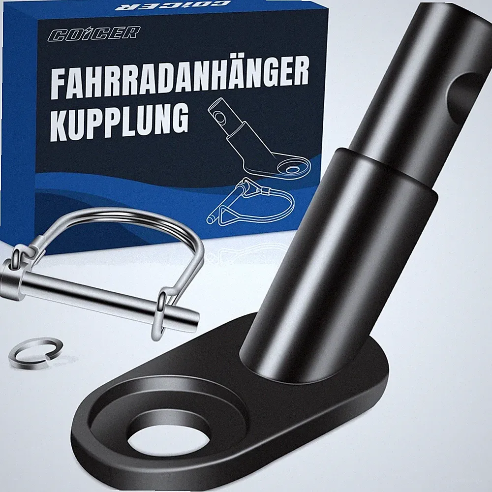 Fahrradanhänger Kupplung Hundeanhänger Adapter Fahrrad Kinderanhänger