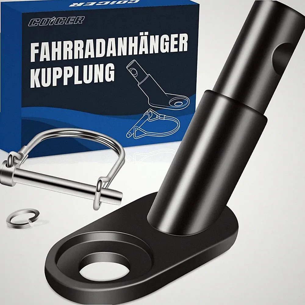 Fahrradanhänger Kupplung Hundeanhänger Fahrrad Anhänger Adapter Schlüsselring