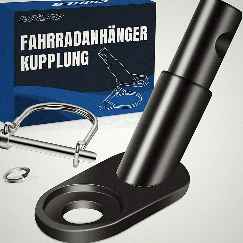 Fahrradanhänger Kupplung Hundeanhänger Fahrrad Kindertrailer Schnellinstallation