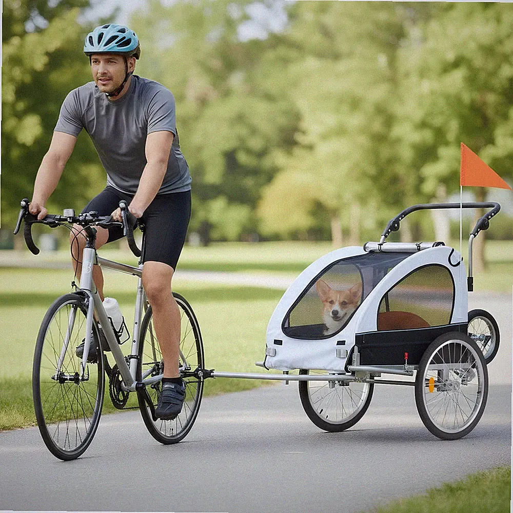 Gebrauchter Fahrradanhänger Hund