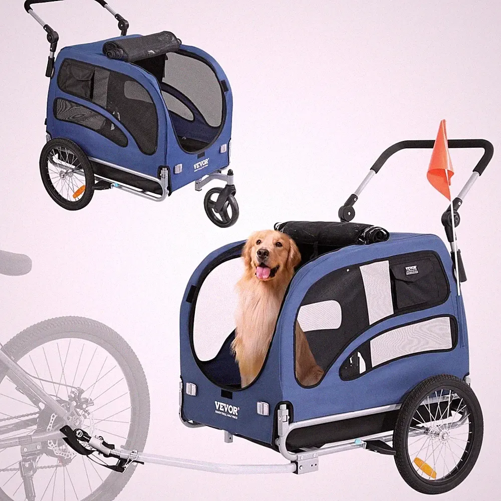 VEVOR Fahrradanhänger Hund