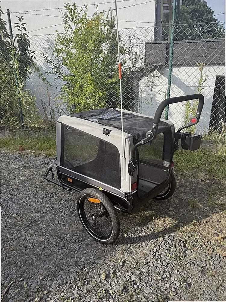 Hundeanhänger KESSER für Fahrrad und Joggen Hundeausstattung