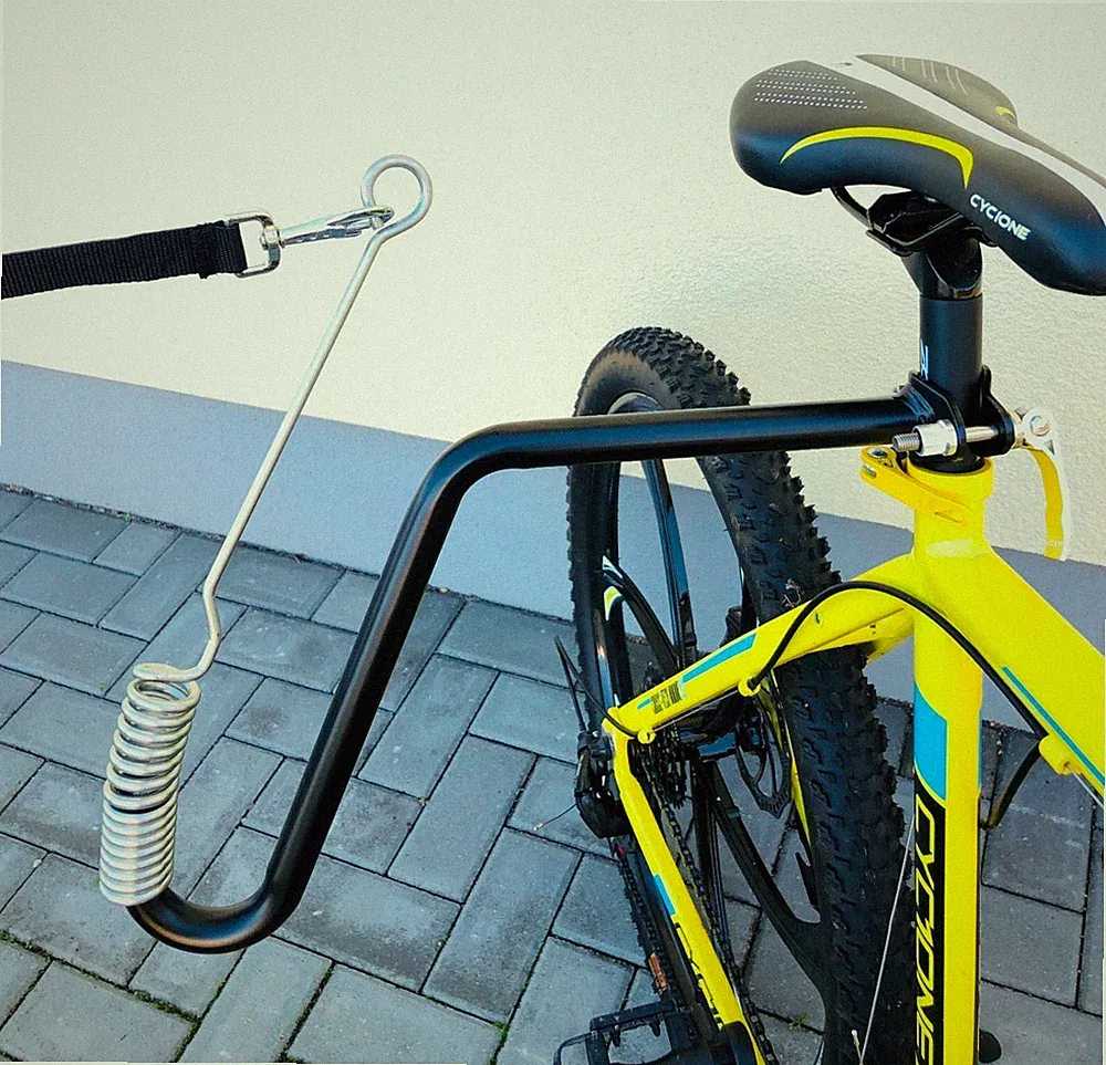Hundeführstange Fahrrad Hundeleine 150cm Abstandshalter Führhalter Leine Halter