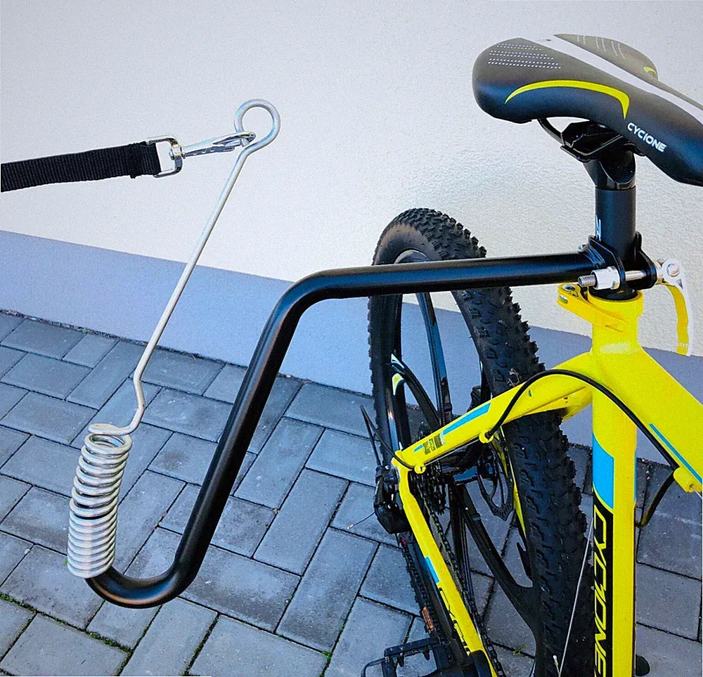 Hundeführstange Fahrrad Hundeleine c150cm Abstandshalter Führhalter Leine Halter