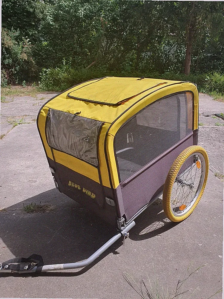 Kranich Blue Bird Hundeanhänger Fahrrad Anhänger für den Hund