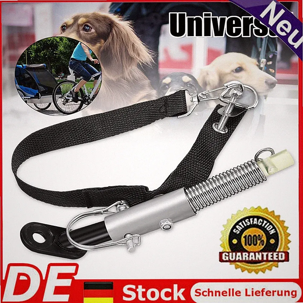 Kupplungsadapter+Feder Deichselanschluß für Kinderanhänger Mofa Hund Universal