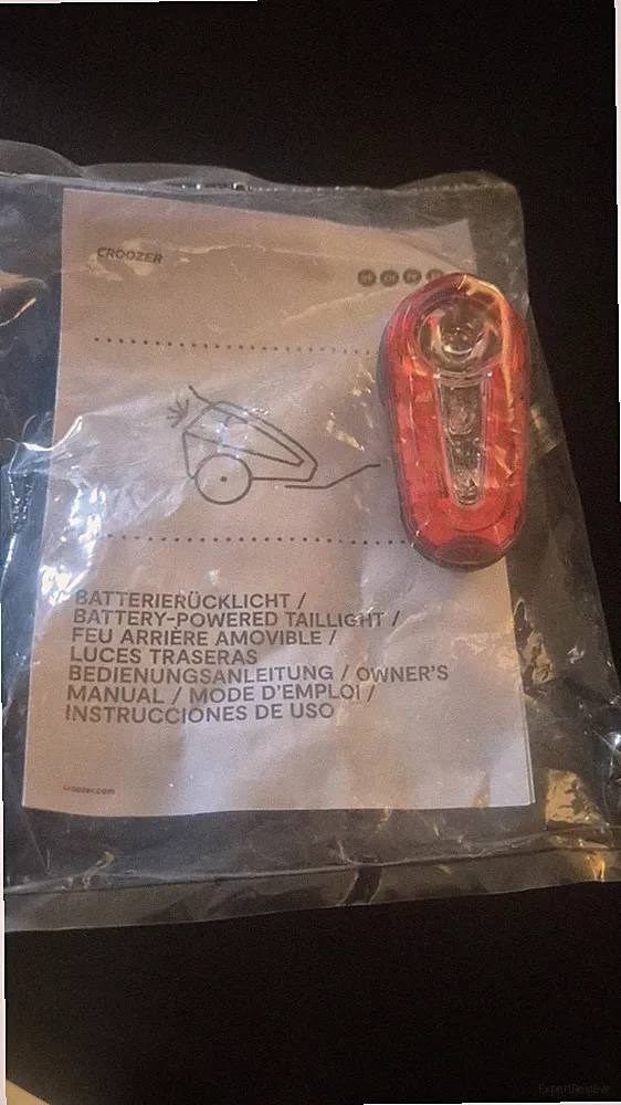 NEU Original Croozer Fahrradanhänger und Hundeanhänger LED Batterierücklicht
