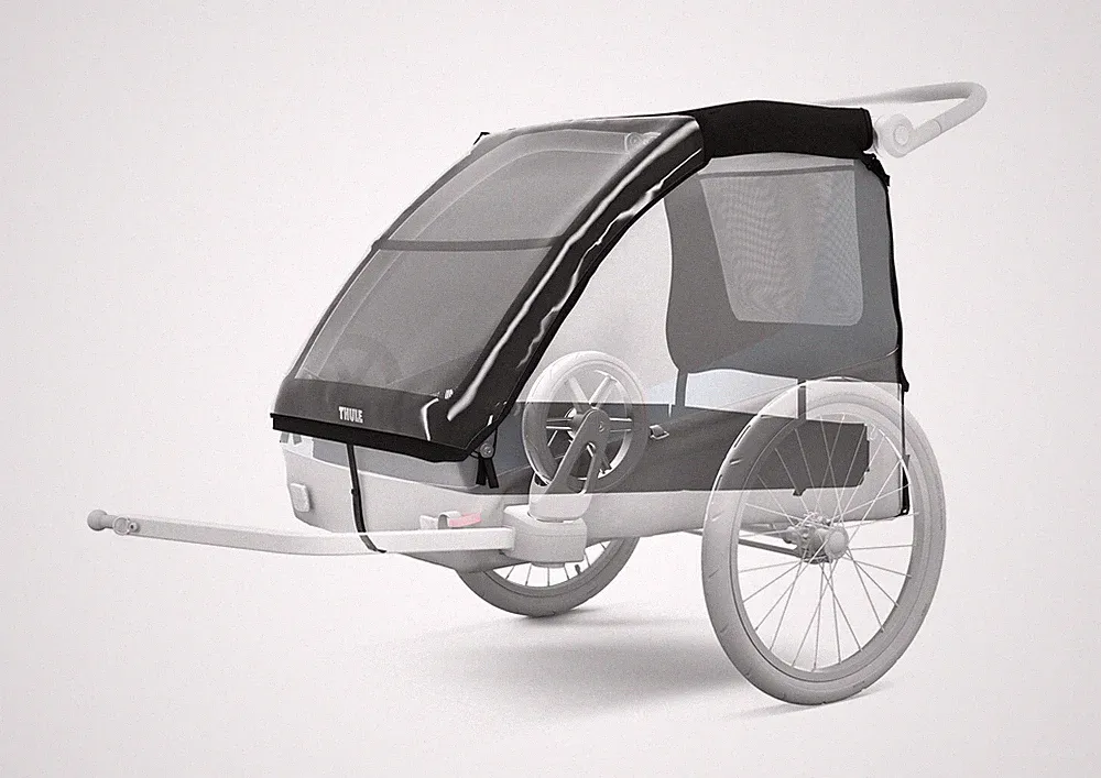 Thule Courier Dog Trailer Kit Hunde Kit Umrüst Kit