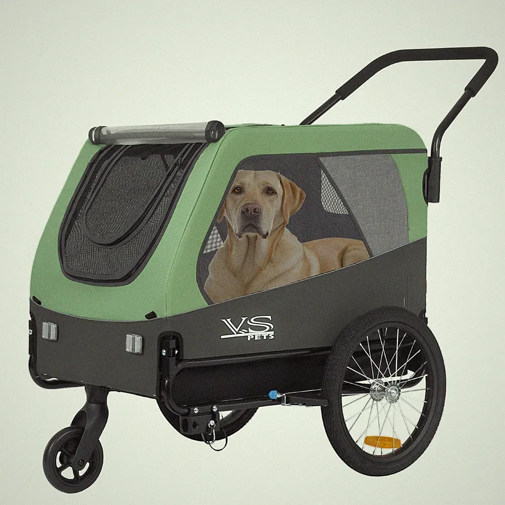 Tiggo VS Pets Large 2 in 1 Hunde Fahrradanhänger 80205N 02 - 2.Wahl 496