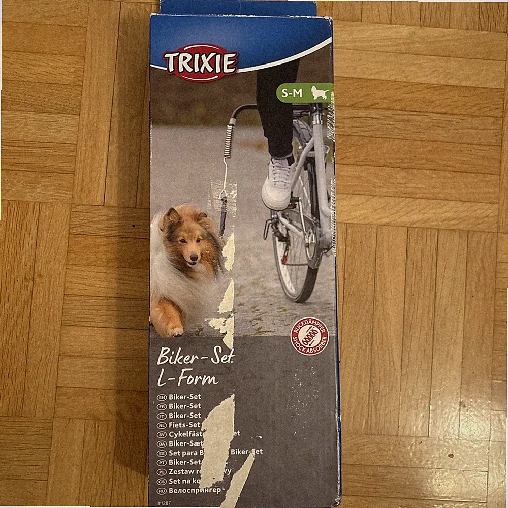 Trixie Biker Set Hundeführstange Fahhrad Hund sicher am Fahrrad führen