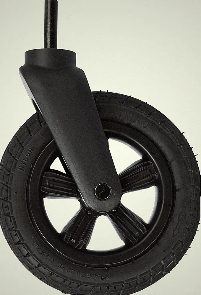 TRIXIE Buggy-Frontrad – Zubehör Für Fahrradanhänger – Mit Schnell-Click-Funktion