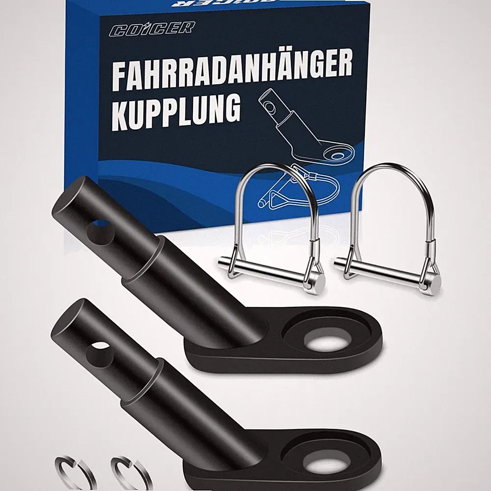 Vielseitige Fahrrad Anhängerkupplung - Robuste Konstruktion für Kinder und Hunde